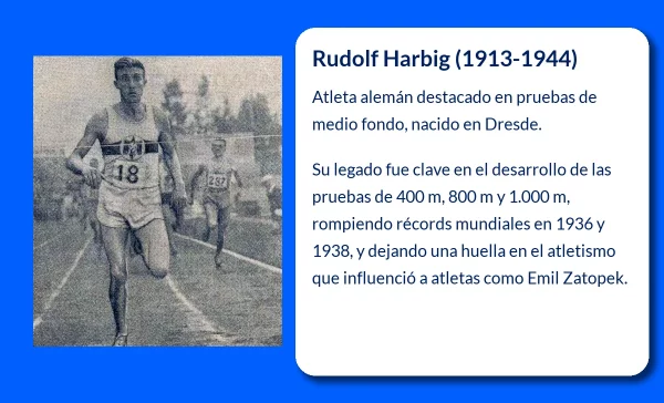 Rudolf Harbig (1913-1944): El pionero de las pruebas de medio fondo en el atletismo