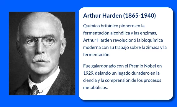 Arthur Harden (1865-1940). El pionero en el estudio de la fermentación alcohólica y las enzimas