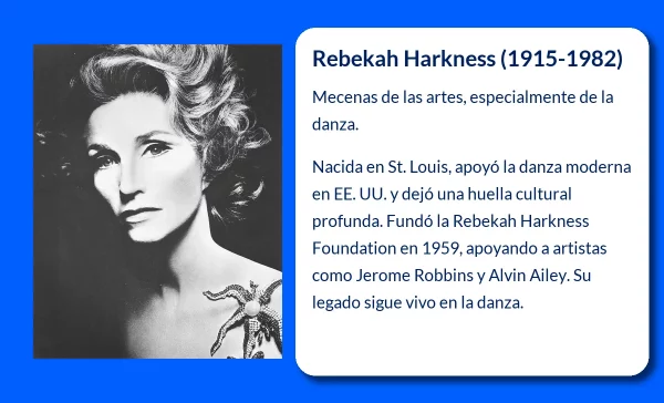 Rebekah Harkness (1915-1982). La mecenas de la danza que transformó la cultura estadounidense