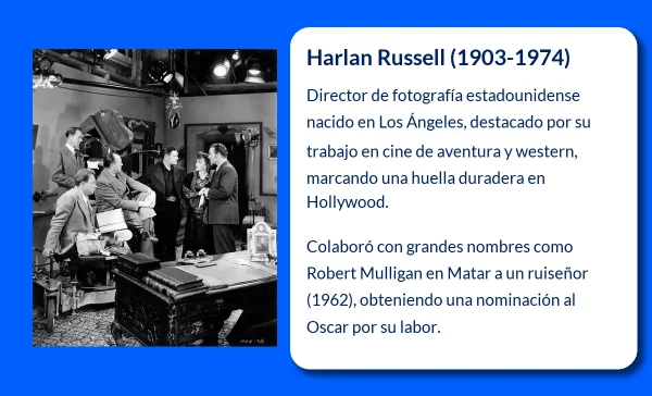 Harlan Russell (1903-1974). El director de fotografía que marcó la historia del cine estadounidense