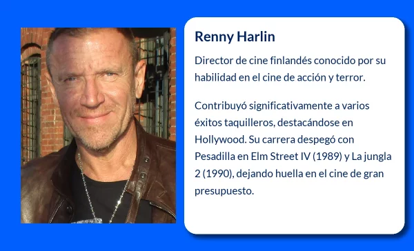 Renny Harlin (1959-VVVV): El director finlandés que revolucionó el cine de acción