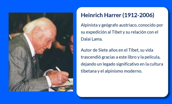Heinrich Harrer (1912-2006): El alpinista y escritor que conquistó el Tíbet