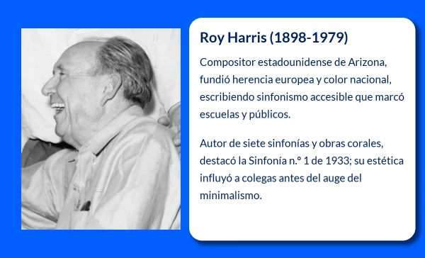 Roy Harris (1898-1979): El compositor que dio voz a la música estadounidense