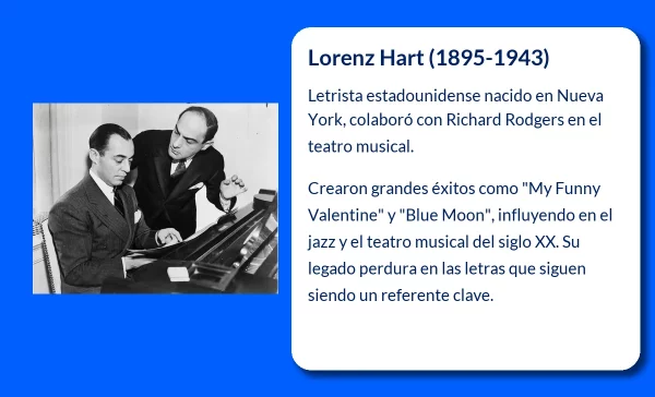 Lorenz Hart (1895-1943): El genio de las letras musicales que dejó una huella imborrable
