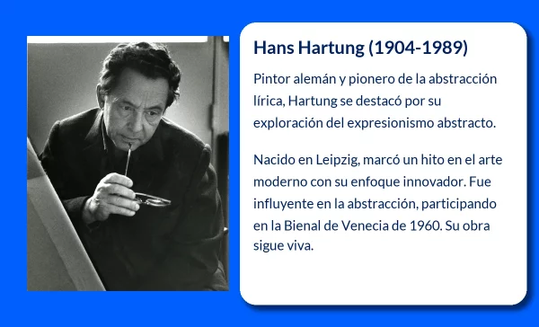 Hans Hartung (1904-1989). El pionero de la abstracción lírica en el arte moderno