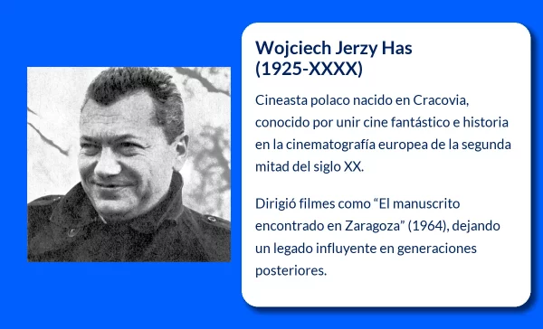 Wojciech Jerzy Has (1925-VVVV): Un cineasta polaco que fusionó la fantasía con la historia
