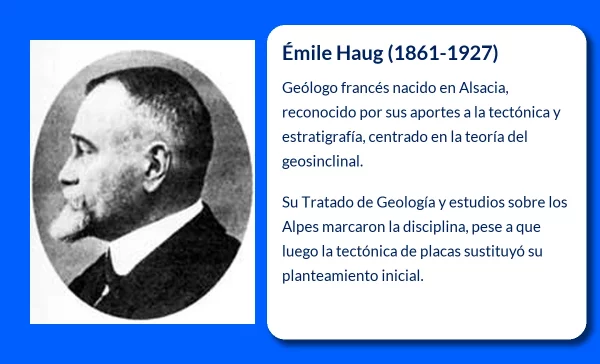 Émile Haug (1861-1927). El geólogo que revolucionó la teoría del geosinclinal