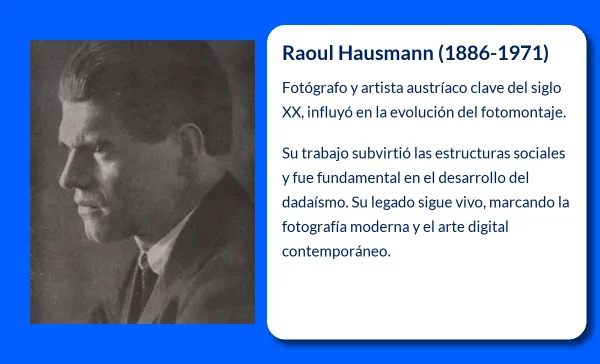 Raoul Hausmann (1886-1971): El fotógrafo austríaco que revolucionó el arte visual