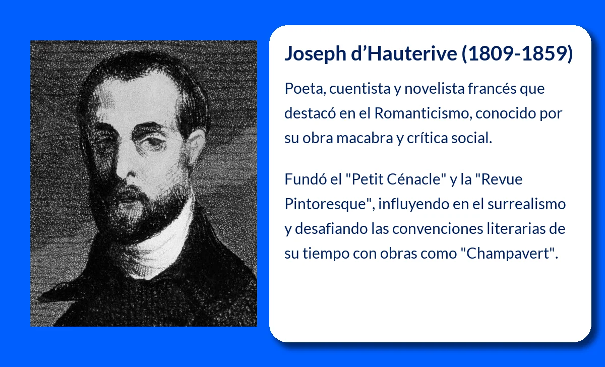 Joseph d'Hauterive (1809-1859): El Poeta Romántico y Revolucionario de la Literatura Francesa