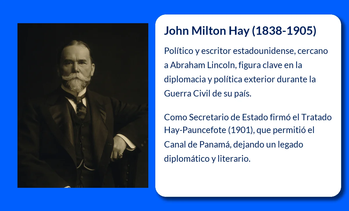 John Milton Hay (1838-1905): El político y escritor estadounidense que marcó la historia de su nación
