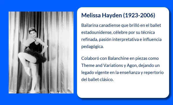 Melissa Hayden (1923-2006): La Emblemática Bailarina que Definió el Ballet Americano