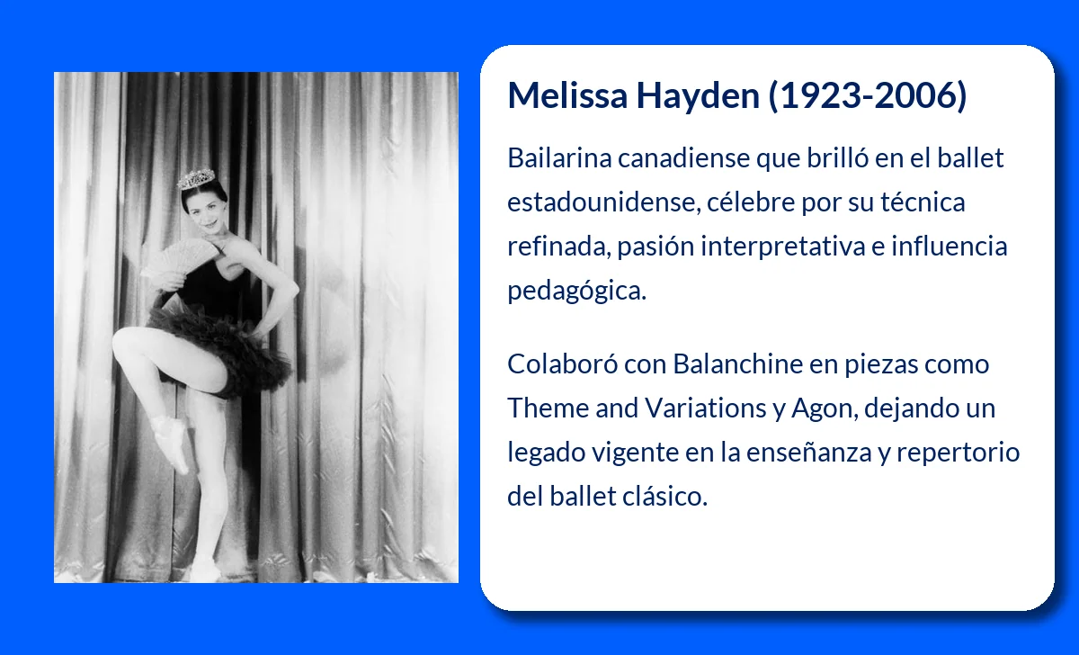 Melissa Hayden (1923-2006): La Emblemática Bailarina que Definió el Ballet Americano