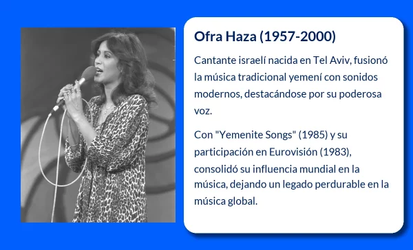 Ofra Haza (1957-2000): La Voz de Yemen que Conquistó el Mundo
