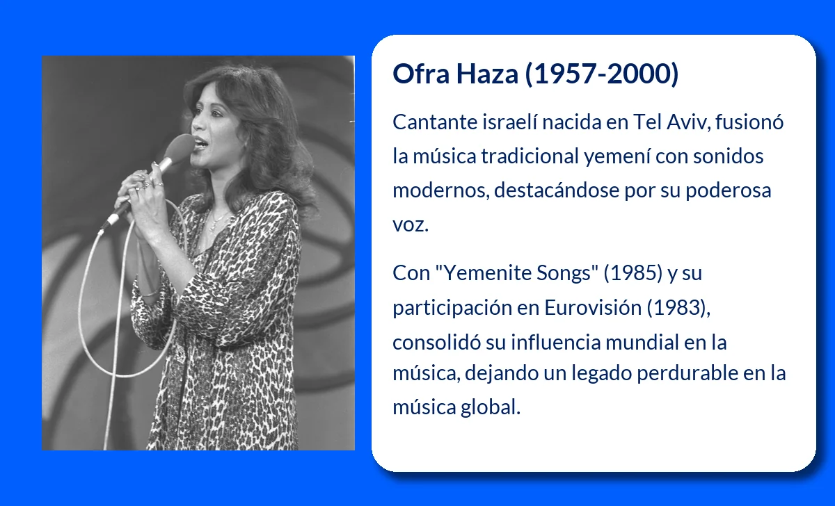 Ofra Haza (1957-2000): La Voz de Yemen que Conquistó el Mundo