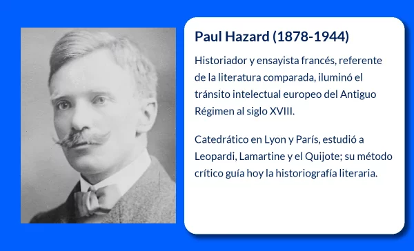 Paul Hazard (1878-1944). El intelectual francés que revolucionó la literatura comparada