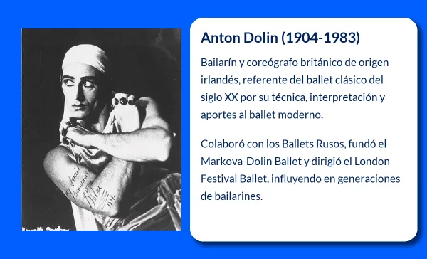 Anton Dolin (1904-1983): El legado del bailarín y coreógrafo británico de origen irlandés
