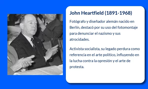 John Heartfield (1891-1968). El visionario del fotomontaje que desafió al nazismo
