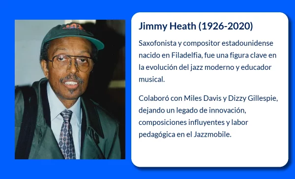 Jimmy Heath (1926-2020): El Maestro del Saxofón que Revolucionó el Jazz