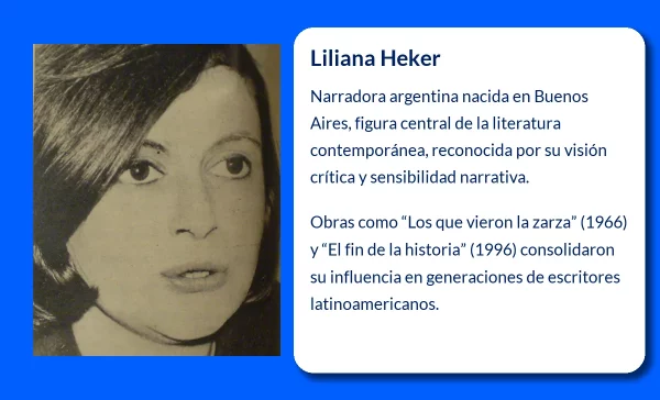 Liliana Heker (1943-VVVV): La narradora argentina que marcó un hito en la literatura contemporánea