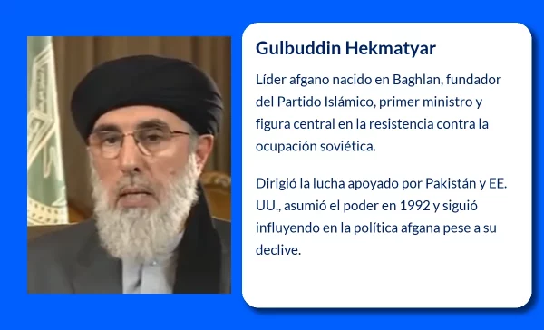 Gulbuddin Hekmatyar (1947-VVVV): El líder afgano que dejó su huella en la política y la guerra