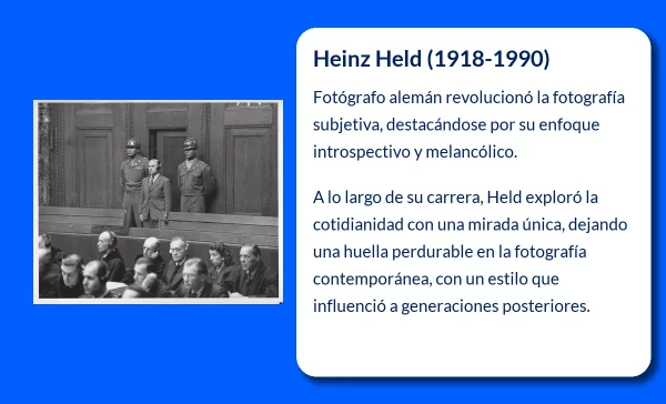 Heinz Held (1918-1990). El fotógrafo que transformó la fotografía subjetiva