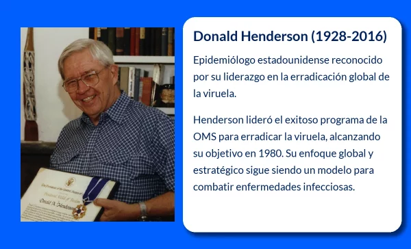 Donald Henderson (1928-2016): El Epidemiólogo que Erradicó la Viruela