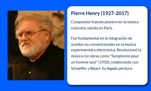 Pierre Henry (1927-2017). El compositor francés que revolucionó la música concreta