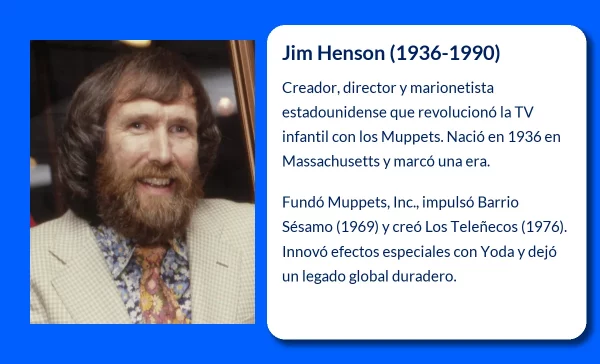 Jim Henson. El visionario que revolucionó el mundo de las marionetas y la televisión