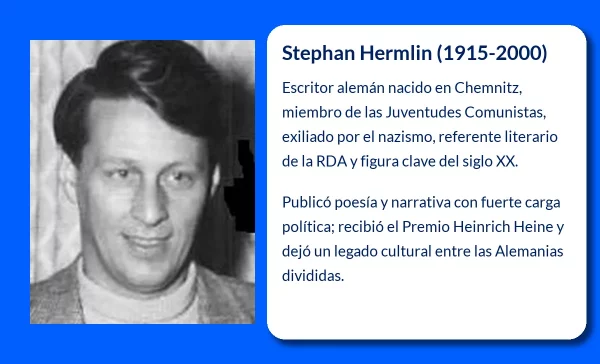 Stephan Hermlin. El escritor alemán que desafió las fronteras literarias del siglo XX