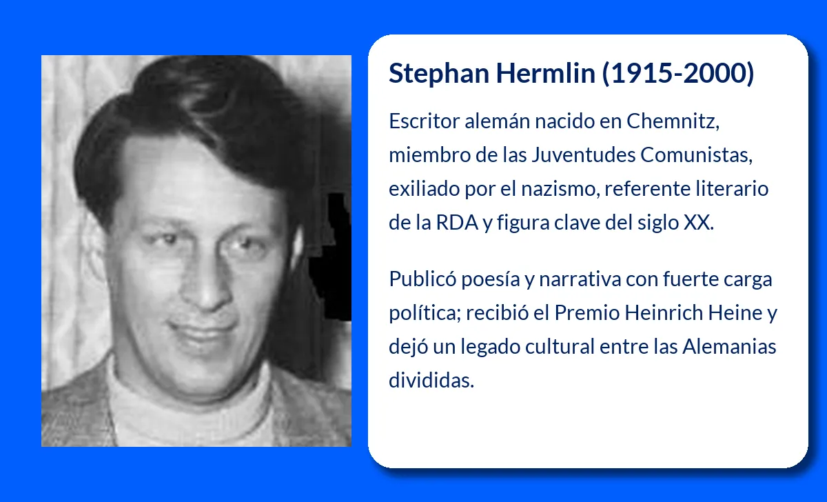 Stephan Hermlin. El escritor alemán que desafió las fronteras literarias del siglo XX