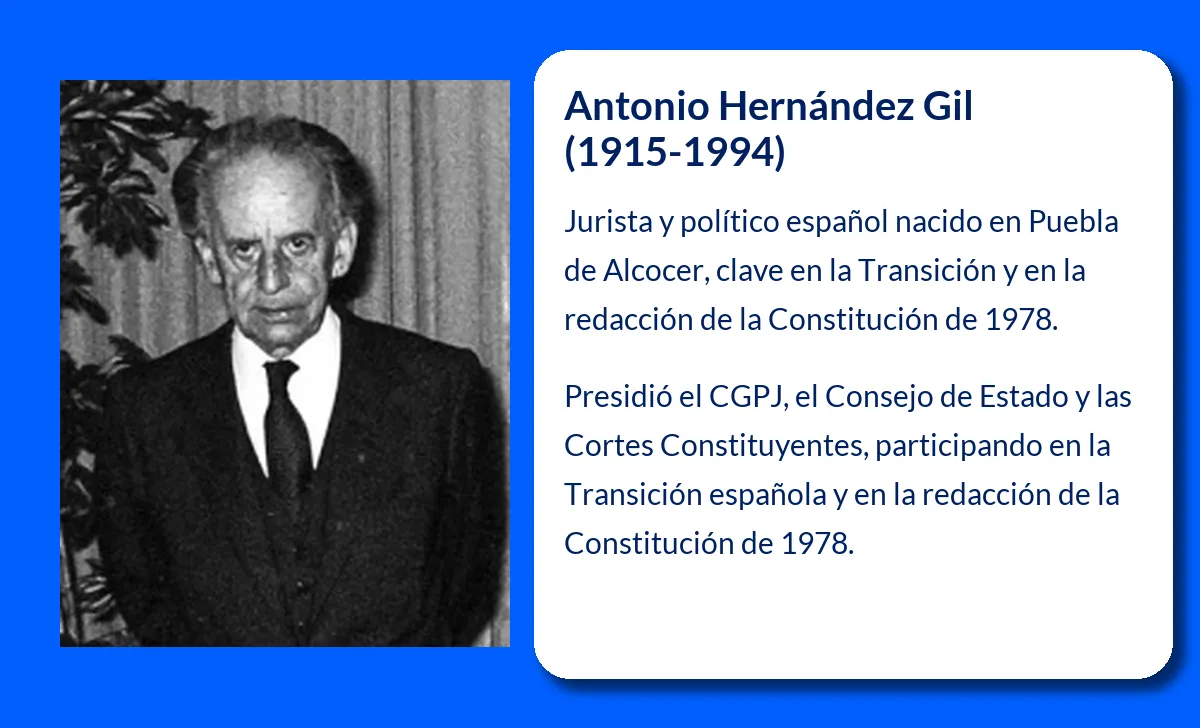 Antonio Hernández Gil. Un jurista clave en la Transición española