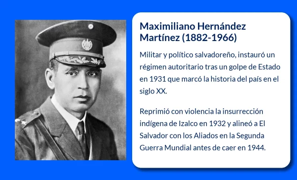Maximiliano Hernández Martínez. El controvertido líder salvadoreño que marcó un antes y un después en la historia de El Salvador