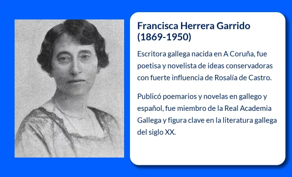 Francisca Herrera Garrido. La poetisa y novelista coruñesa que vivió entre tradición y vanguardia