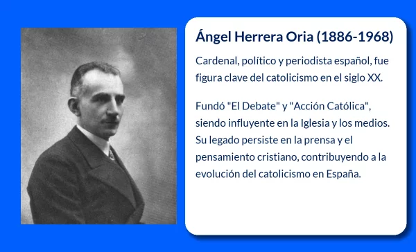 Ángel Herrera Oria (1886-1968). El político y cardenal que transformó la Iglesia y la prensa en España