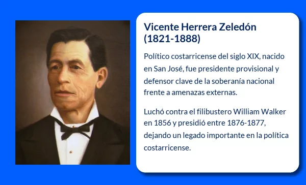 Vicente Herrera Zeledón (1821-1888): Un político clave en la historia de Costa Rica