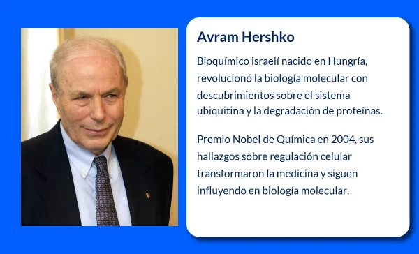 Avram Hershko (1937-VVVV): El bioquímico israelí que revolucionó la biología molecular