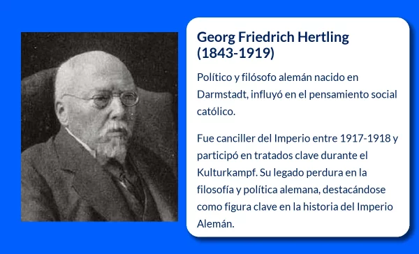 Georg Friedrich Hertling (1843-1919): El Conde de Darmstadt que marcó la política y la filosofía alemana