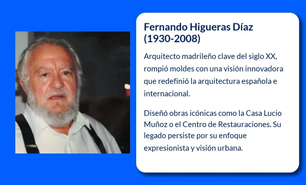 Fernando Higueras Díaz. Un genio de la arquitectura contemporánea española