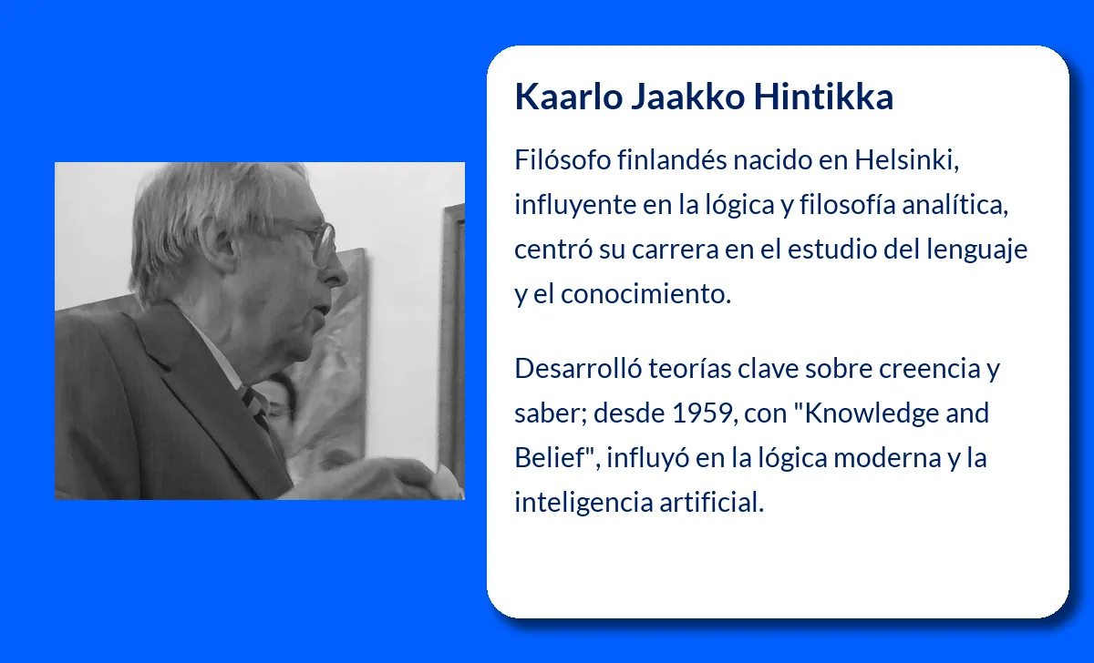 Kaarlo Jaakko Hintikka