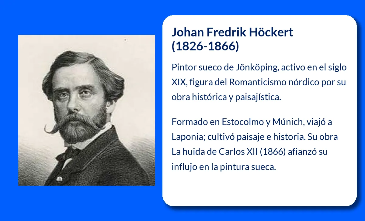Johan Fredrik Höckert. El pintor sueco que capturó la esencia romántica de su tiempo