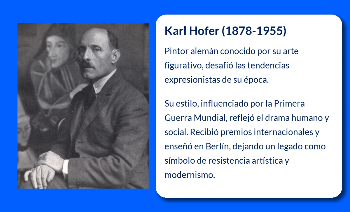 Karl Hofer (1878-1955): El pintor alemán que desafió el expresionismo y la guerra