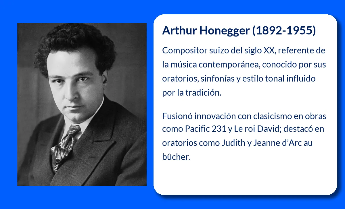 Arthur Honegger:. El compositor suizo cuya música marcó una época