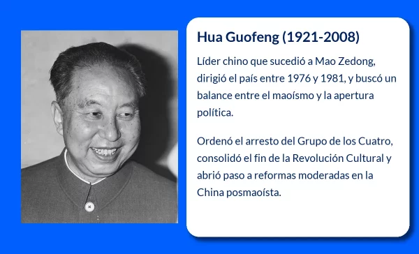 Hua Guofeng. El sucesor de Mao Zedong que intentó equilibrar el maoísmo y la reforma