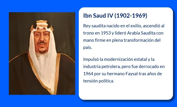 Ibn Saud IV. El monarca saudita que luchó por modernizar su país en medio de un sistema feudal