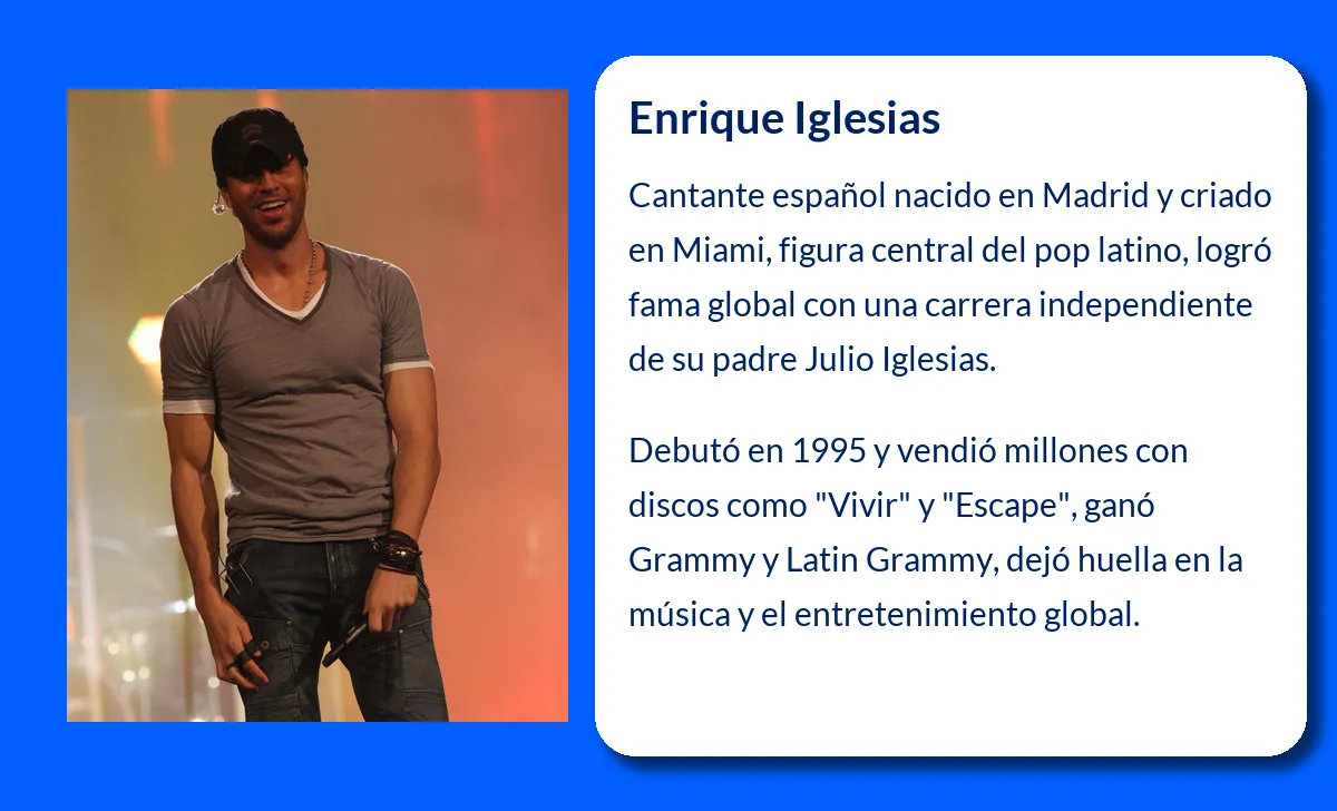 Enrique Iglesias