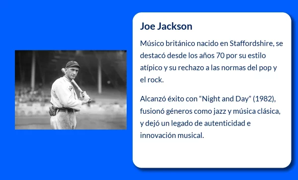 Joe Jackson. El músico británico que desafió las convenciones del pop y el rock