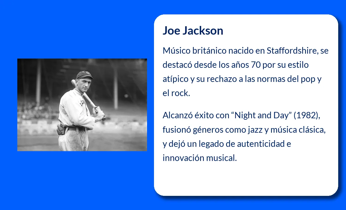 Joe Jackson. El músico británico que desafió las convenciones del pop y el rock