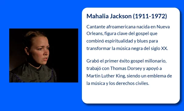 Mahalia Jackson. La leyenda del gospel que marcó la historia musical