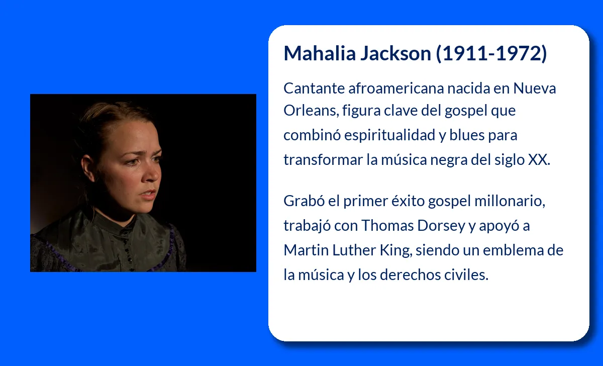 Mahalia Jackson. La leyenda del gospel que marcó la historia musical