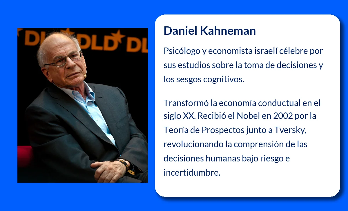 Daniel Kahneman (1934-VVVV): El pionero que transformó la economía con la psicología